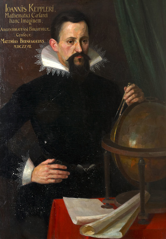 Johannes Kepler byl astronom a astrolog, působící na dvoře císaře Rudolfa II. Valdštejn si od něj nechal opakovaně vypracovat horoskop
