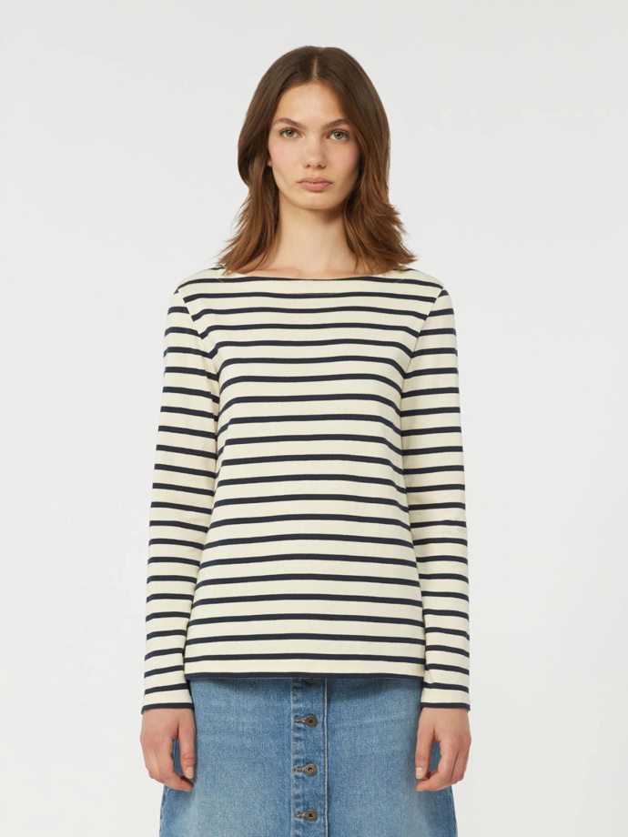 Pruhovaný svetr, Max Mara, 2800 Kč
