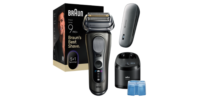 Nejnovější holicí strojek BRAUN Series 9 Pro+, K dostání za 8 799,- Kč.
