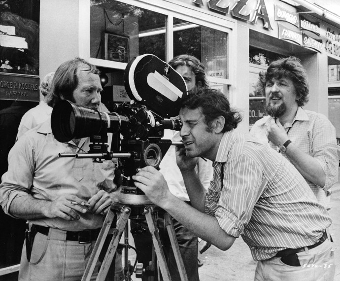 Miloš Forman při práci
Miloš Forman při práci