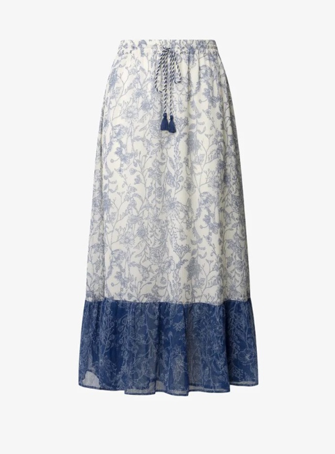 Květovaná maxi sukně, Pepe Jeans, 1 512 Kč
