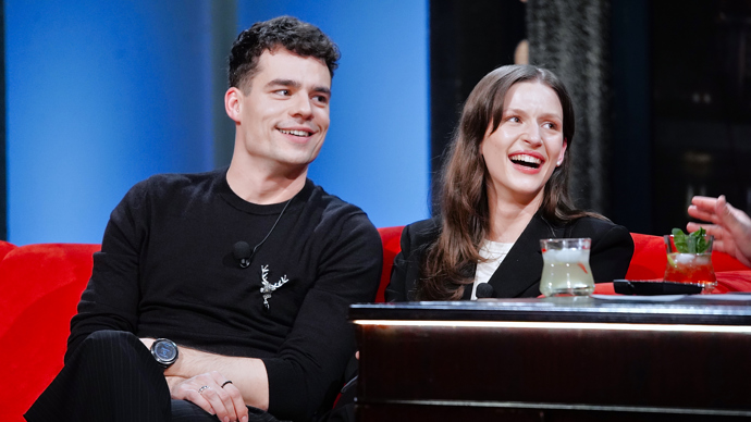 Ema v Show Jana Krause s kolegou Filipem Březinou
