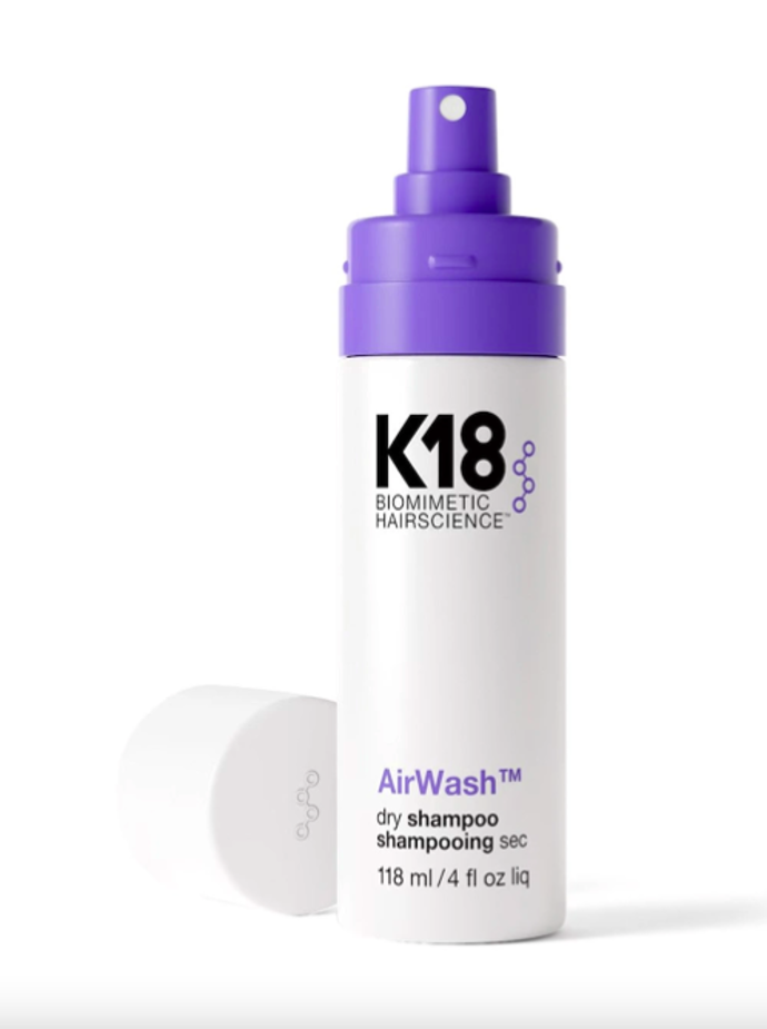 Suchý šampon K18 AirWash, 1 250 Kč (118 ml), prodává Salon Online
