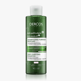 Šampon Vichy Dercos Anti-Dandruff působí s peelingovým efektem, který z pokožky hlavy jemně odstraní odumřelé kožní buňky. Zároveň díky přirozenému pH obnovuje rovnováhu kožního mikrobiomu, aby vaše vlasy opět zazářily zdravím a krásou. 384 Kč
