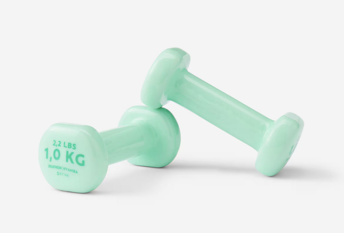 Posilovací fitness činky, 199 Kč
