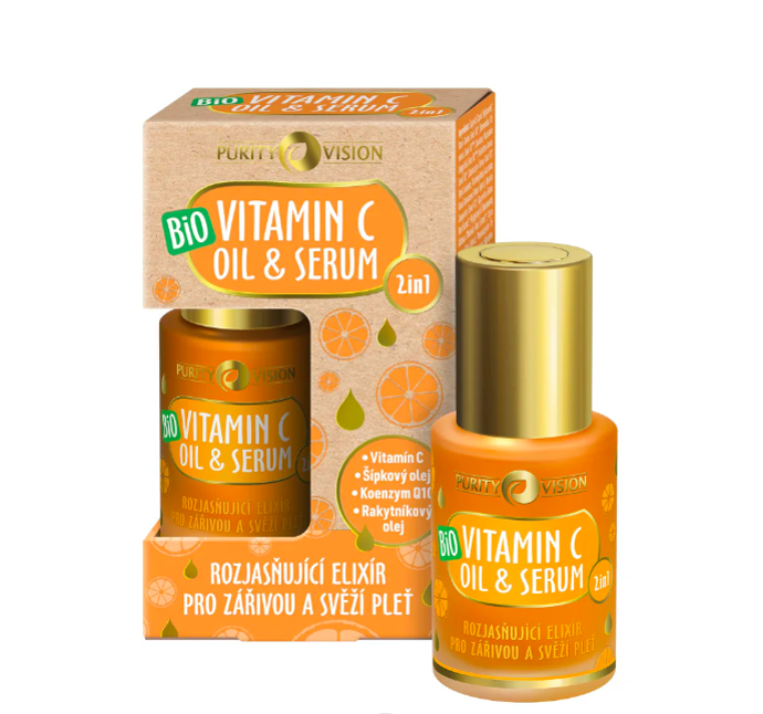 Lehký pleťový olej s vitamínem C, Purity Vision, 349 Kč
