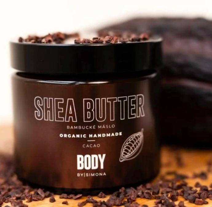 Šlehané bambucké máslo, Body by Simona, 749 Kč
Šlehané bambucké máslo, Body by Simona, 749 Kč