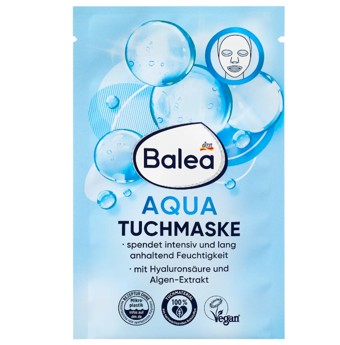 Plátýnková maska, Balea, 25 Kč
