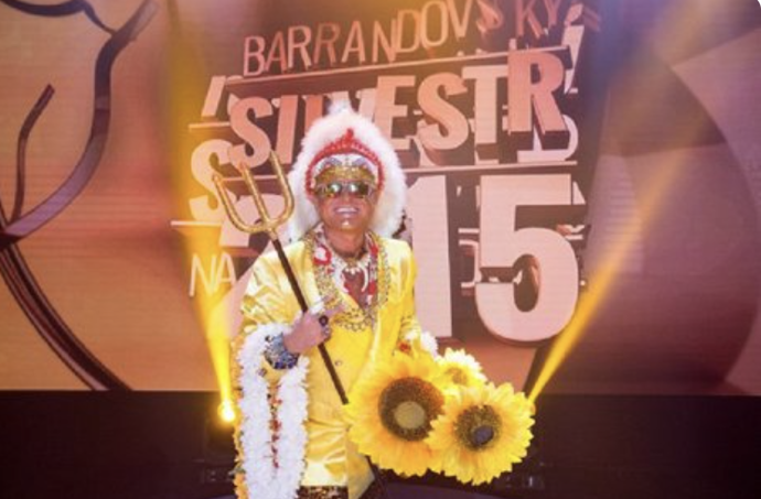 Barrandovský Silvestr v roce 2015 oslavil Daniel ve velkém stylu, přesně podle jeho gusta
