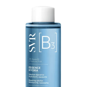 Hydratační a zklidňující esence SVR, 601 Kč (150 ml), prodává Dr.Max
