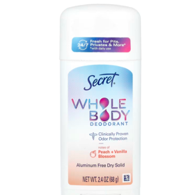 Celotělový deodorant, Secret, 405 Kč
