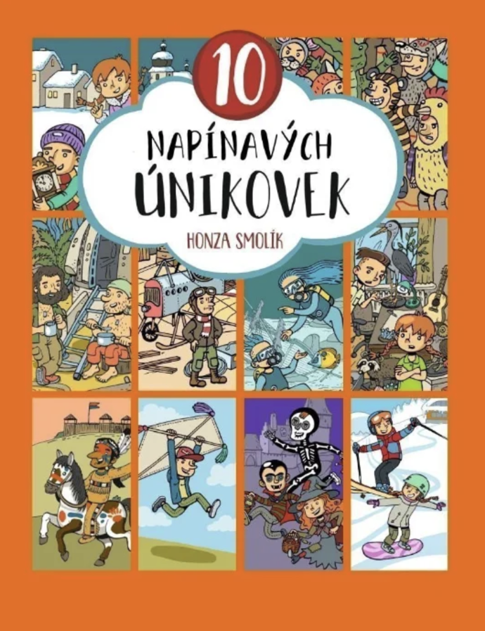 Milujete záhady a nenecháte si ujít žádné dobrodružství? Máte chytrou hlavu a hádanky jsou váš život? Nic vám neunikne a chcete všemu vždy přijít na kloub? Tak neváhejte a vyřešte s námi deset zapeklitých případů v této knize plné báječných, napínavých a dobrodružných únikovek!
Milujete záhady a nenecháte si ujít žádné dobrodružství? Máte chytrou hlavu a hádanky jsou váš život? Nic vám neunikne a chcete všemu vždy přijít na kloub? Tak neváhejte a vyřešte s námi deset zapeklitých případů v této knize plné báječných, napínavých a dobrodružných únikovek!