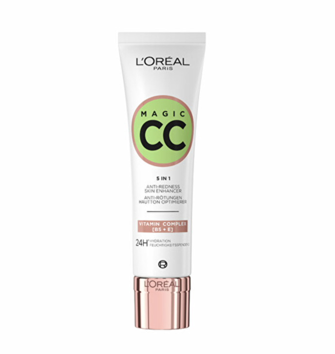 CC krém proti začervenání L'Oréal Paris, 309 Kč (30 ml), prodává Vivantis
CC krém proti začervenání L'Oréal Paris, 309 Kč (30 ml), prodává Vivantis