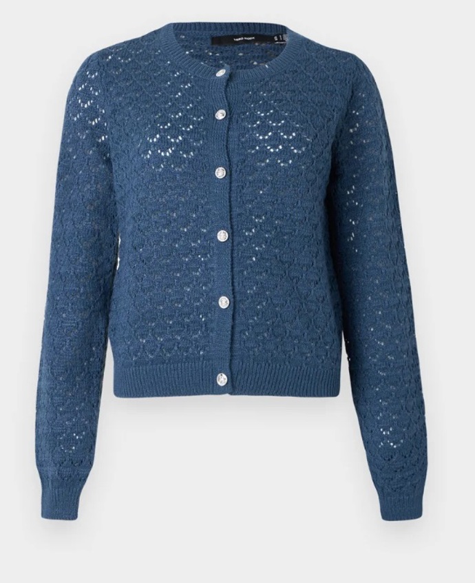 Modrý kardigan, Vero Moda, 680 Kč
