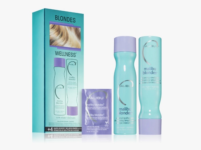 Kosmetická sada pro blond vlasy, Malibu C, 616 Kč
