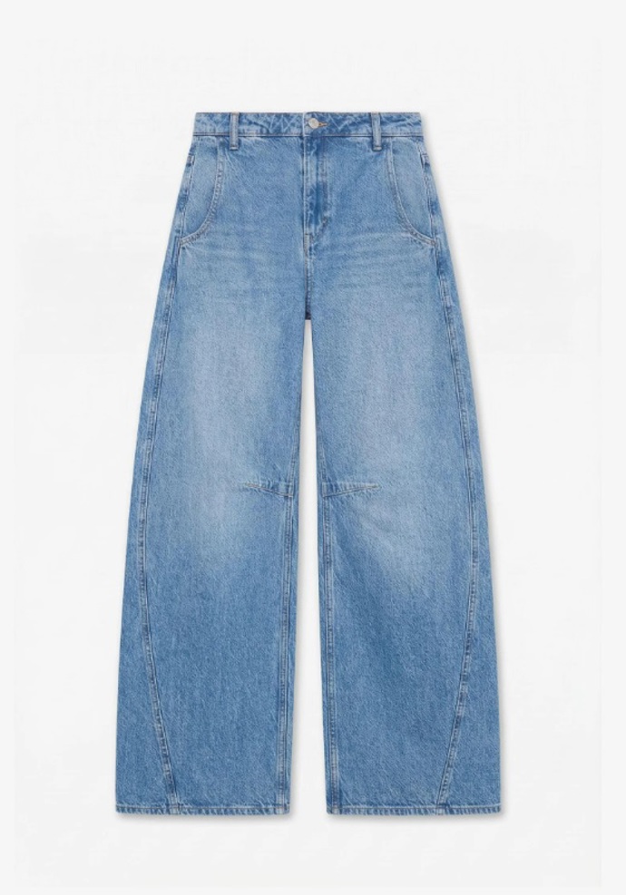 Barrel džíny, Topshop, 1 540 Kč
