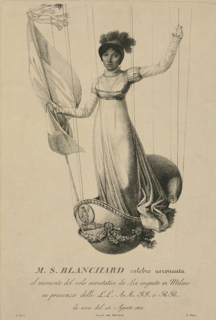 Sophie Blanchard,1811
