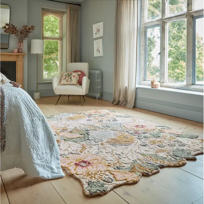 Koberec Daphne Shaped Floral, Flair Rugs, 4 729 Kč

