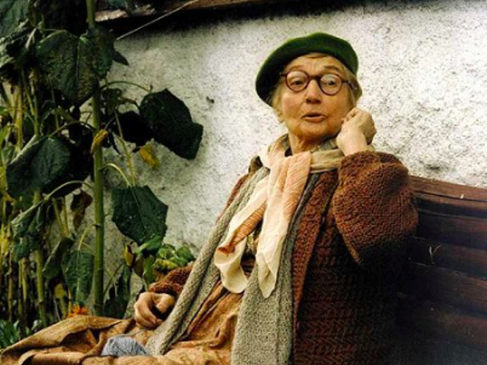 Marie Rosůlková si i ve stáří s nadšením stoupla před kameru
Marie Rosůlková si i ve stáří s nadšením stoupla před kameru