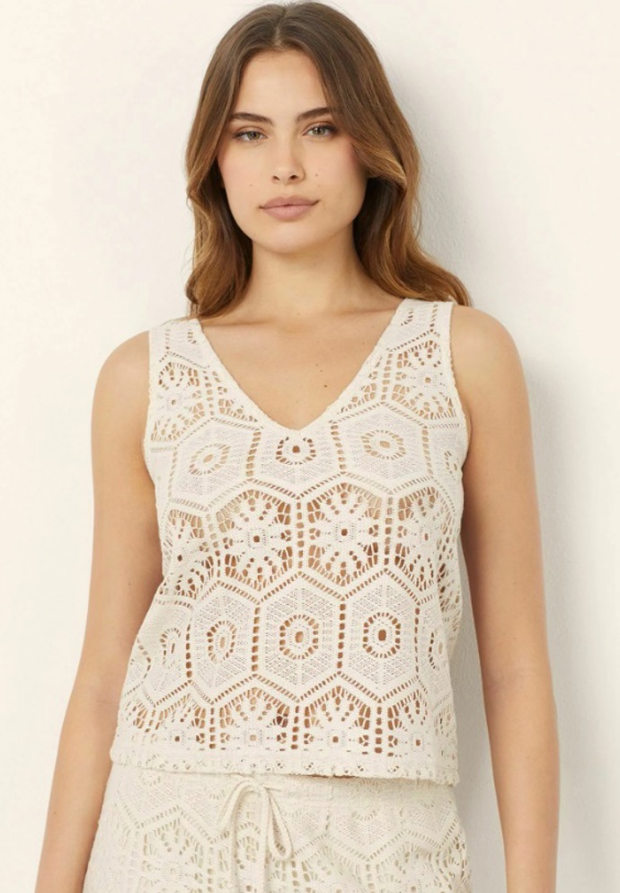 Háčkovaný top, Yamamay, 804 Kč
Háčkovaný top, Yamamay, 804 Kč