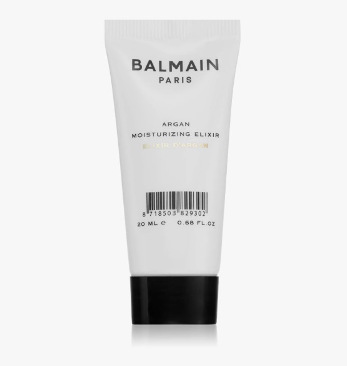 Olejový elixír pro lesklé a uhlazené vlasy cestovní balení, Balmain Hair Couture, 1 650 Kč
