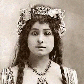 Alexandra David-Néel jako teenager, 1886
