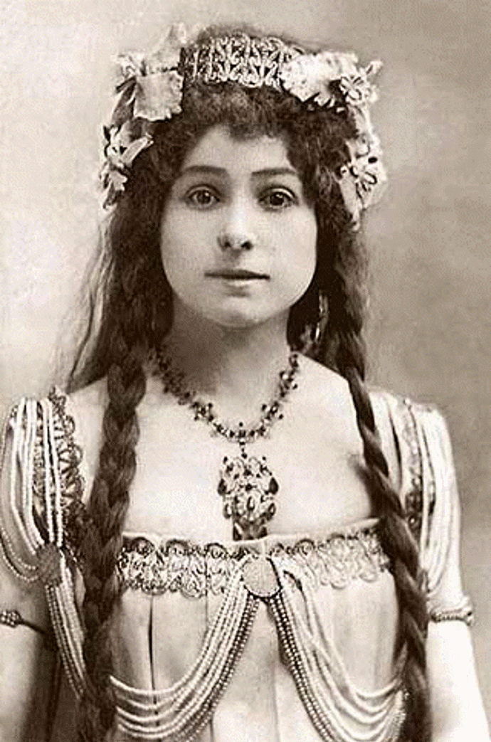 Alexandra David-Néel jako teenager, 1886
Alexandra David-Néel jako teenager, 1886