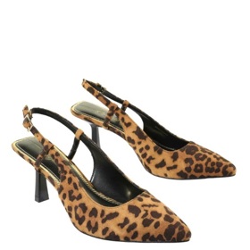 Slingback lodičky se zvířecím motivem, Buffalo, 1 125 Kč
