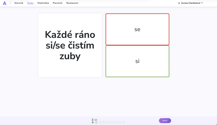 AfaSlovník pomáhá také s gramatikou
AfaSlovník pomáhá také s gramatikou