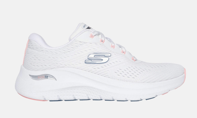 Dámské bílé tenisky Skechers Arch Fit 2.0 Big League, 2159 Kč
