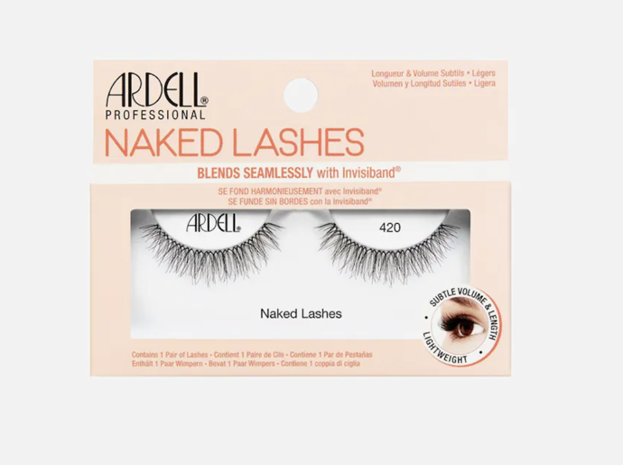 Přirozené umělé řasy Ardell, Naked Lashes, 169 Kč, prodává Douglas
Přirozené umělé řasy Ardell, Naked Lashes, 169 Kč, prodává Douglas