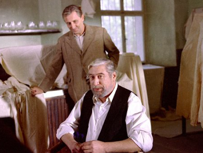 Davidův tatínek Leoš s Karlem Heřmánkem
