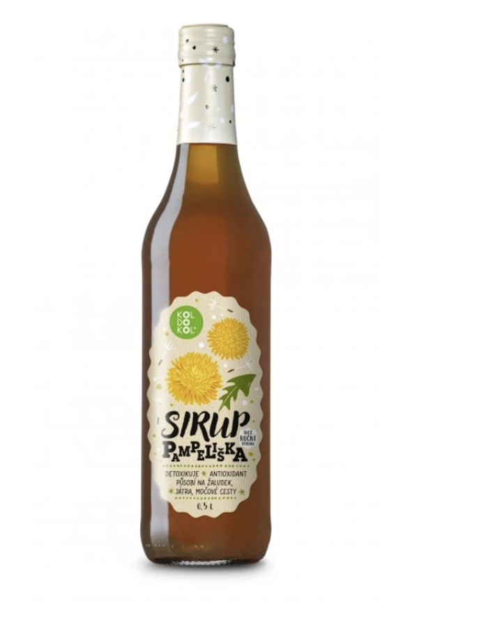 Pampeliška sirup, 147 Kč
Pampeliška sirup, 147 Kč