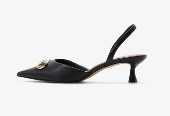 Slingback lodičky se zlatým kováním, ALDO, 2 149 Kč
