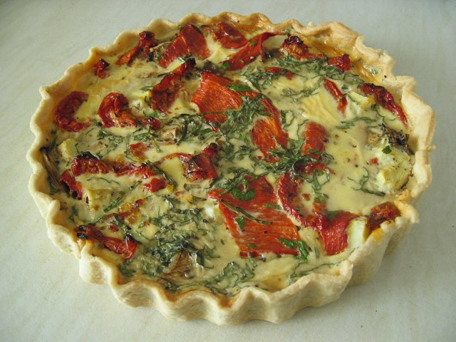 Slaný koláč quiche
Slaný koláč quiche