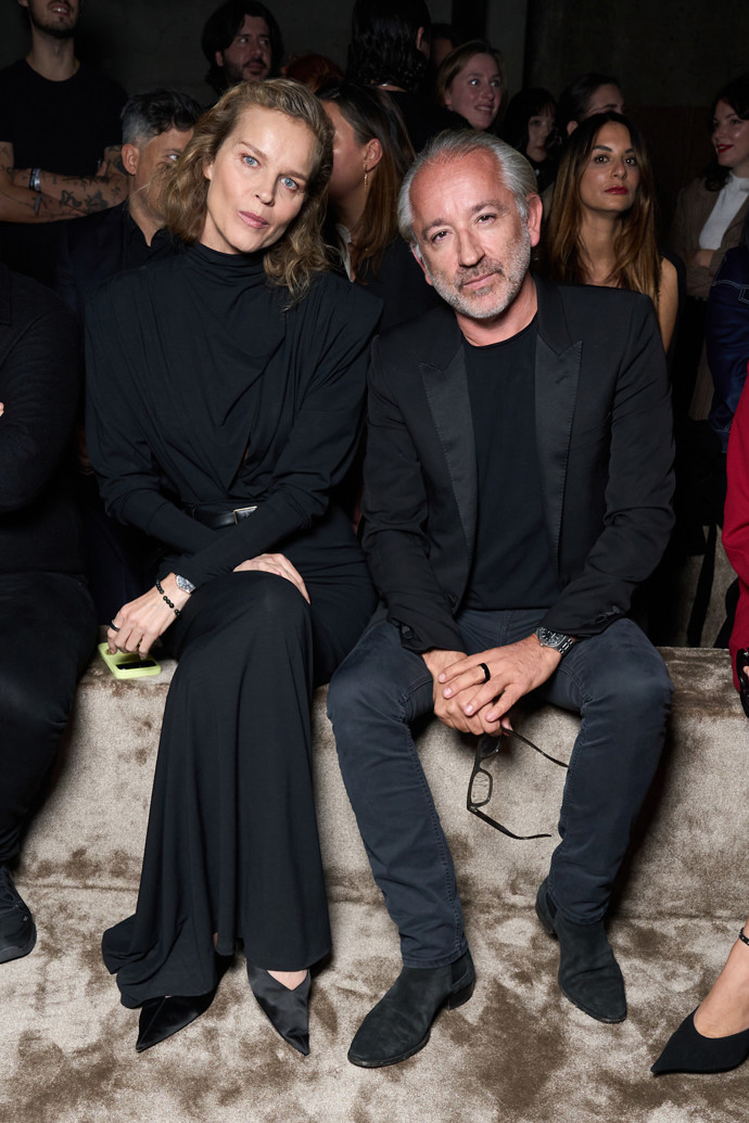 Eva Herzigová na přehlídce Mugler
Eva Herzigová na přehlídce Mugler
