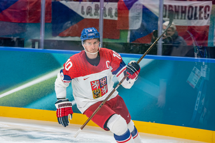Kapitánské „céčko" nosil Roman také na olympiádě
Kapitánské „céčko" nosil Roman také na olympiádě
