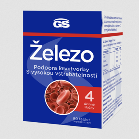 GS Železo přípravek obsahuje zvýšené množství železa, které je důležité pro krvetvorbu, především pro tvorbu červených krvinek a barviva hemoglobinu sloužícímu k přenosu kyslíku v těle. 119 Kč
GS Železo přípravek obsahuje zvýšené množství železa, které je důležité pro krvetvorbu, především pro tvorbu červených krvinek a barviva hemoglobinu sloužícímu k přenosu kyslíku v těle. 119 Kč
