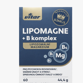 Magnesium Kings Lipomagne + B komplex obsahuje inovativní formu organicky vázaného hořčíku zapouzdřeného do lipozomů. Lipozomy jsou fosfolipidové váčky, které obklopují aktivní látku, poskytují jí tak ochranu před vnějšími vlivy a umožňují snadnější transport a vstřebávání lidským organizmem. 189 Kč
Magnesium Kings Lipomagne + B komplex obsahuje inovativní formu organicky vázaného hořčíku zapouzdřeného do lipozomů. Lipozomy jsou fosfolipidové váčky, které obklopují aktivní látku, poskytují jí tak ochranu před vnějšími vlivy a umožňují snadnější transport a vstřebávání lidským organizmem. 189 Kč