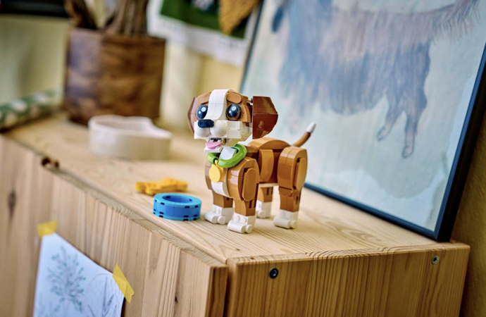 LEGO Creator 31382 Roztomilá zvířata: Roztomilé štěňátko, 709 Kč
