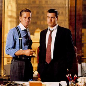 Michael Douglas a Charlie Sheen
Michael Douglas a Charlie Sheen
