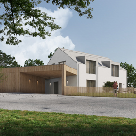 Galerie: Projekt, který vám dopřeje moderní bydlení v přírodě Galerie: Projekt, který vám dopřeje moderní bydlení v přírodě