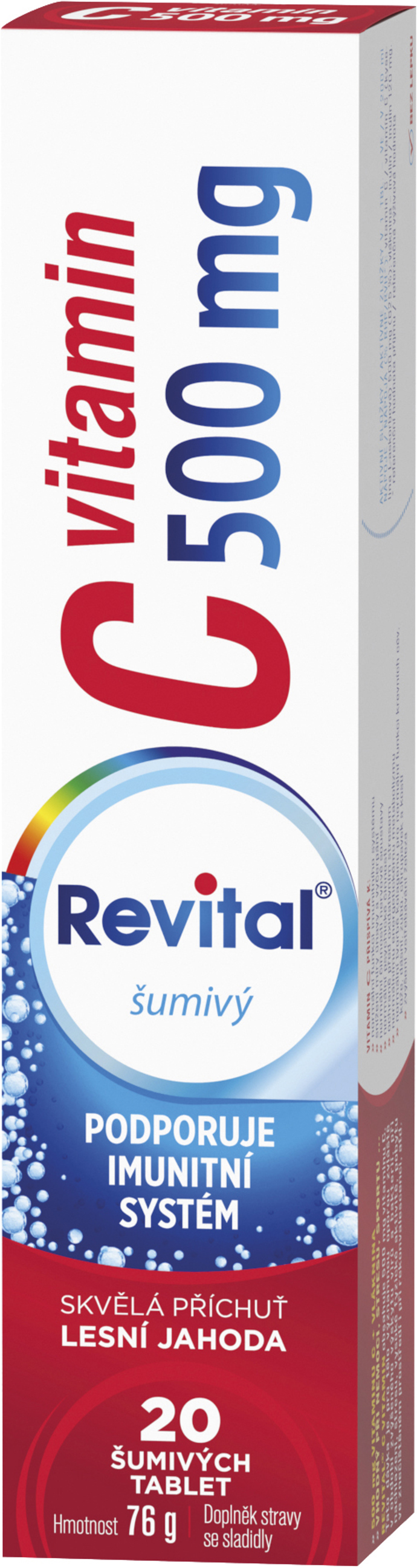 Revital C vitamin 500 mg, www.vitar.cz, 85 Kč

Posilujte imunitní systém vysokou dávkou vitaminu C v šumivých tabletách se skvělou příchutí pomeranče nebo jahody.

 
