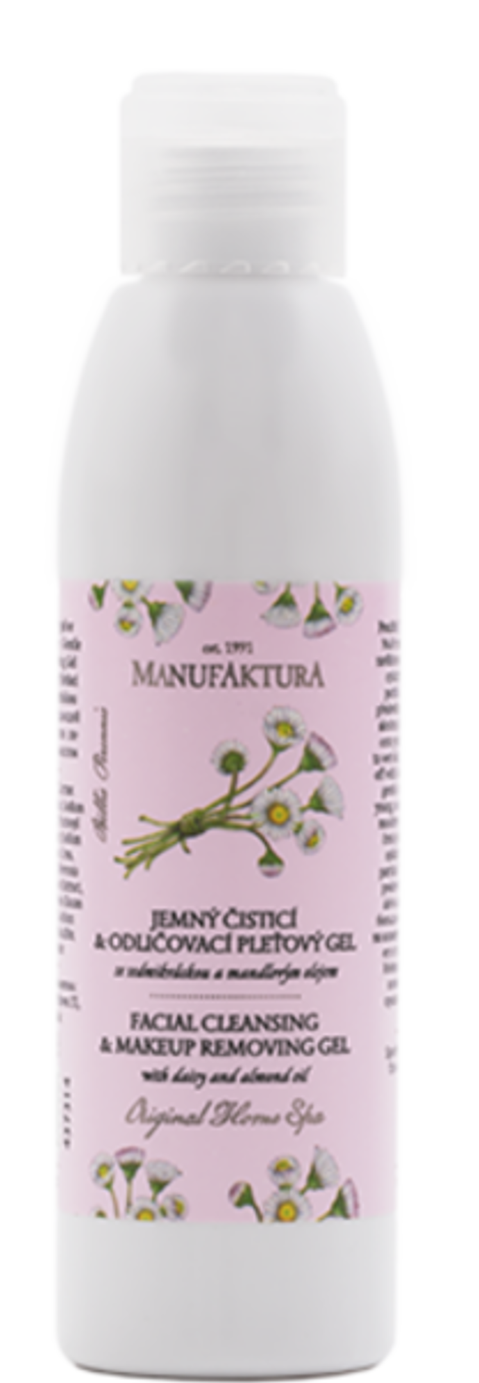 Poté můžete využít čistící a odličovací gel od české značky Manufaktura, 195 Kč

