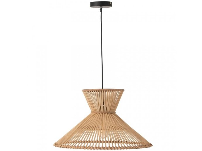 Bambusové závěsné světlo J-Line Ryssa, 30 cm,  J-line, 3 782 Kč. V síti DESIGNOVYNABYTEK.CZ během jarních Dnů Marianne nakoupíte se slevou 25 %.
