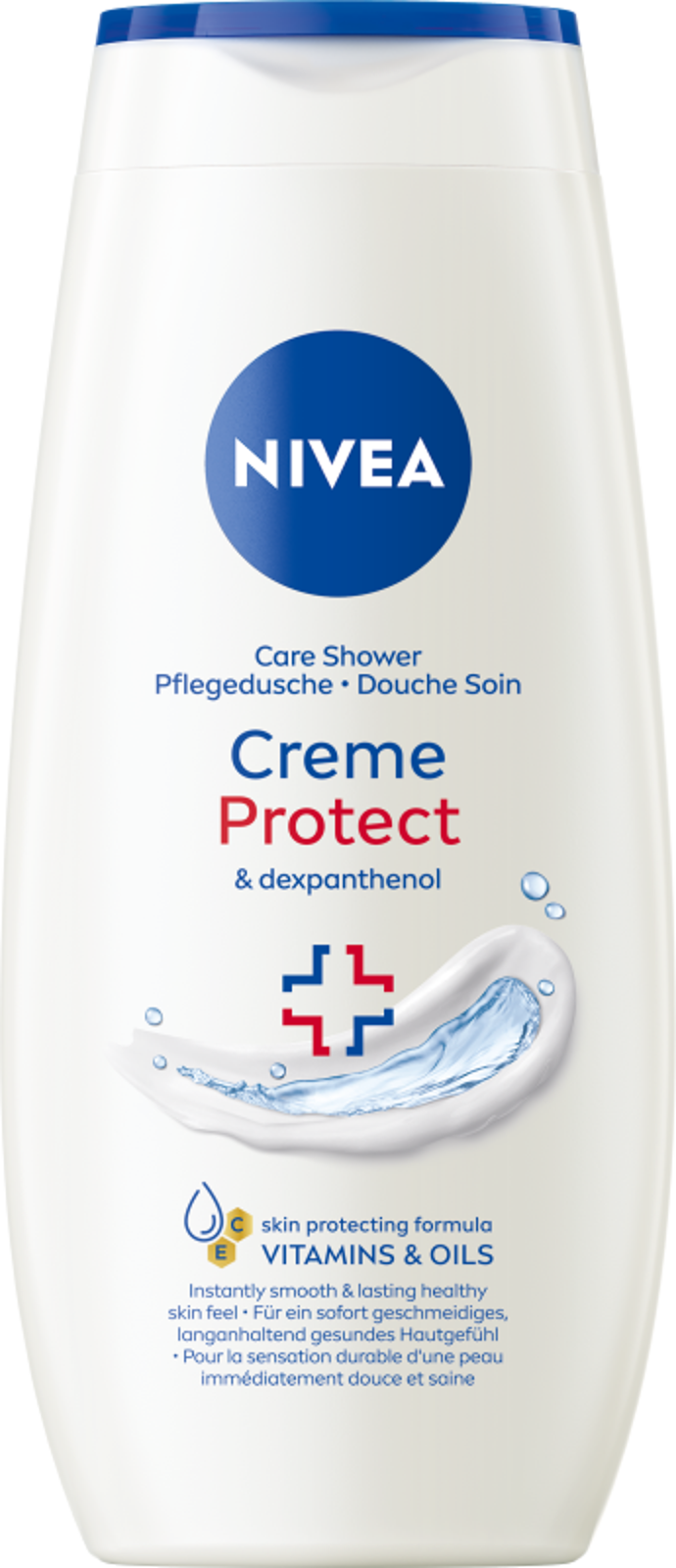 Sprchový gel Creme Protect, Nivea, 250 ml, 95 Kč
