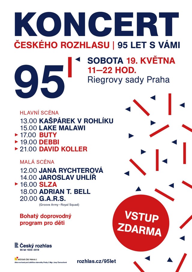 Přijďte oslavit 95. narozeniny Českého rozhlasu