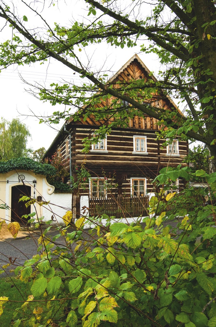 Venkovská usedlost v Brocnu

