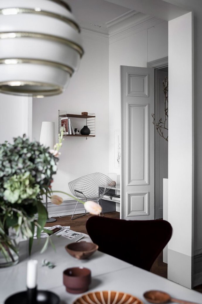 Skandinávský byt plný designu