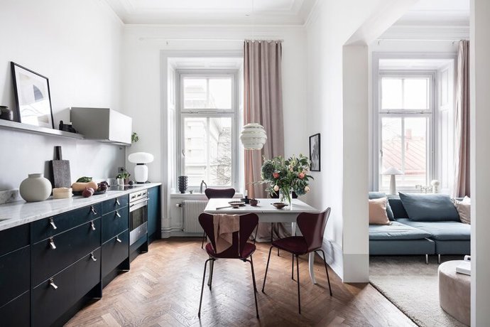 Skandinávský byt plný designu